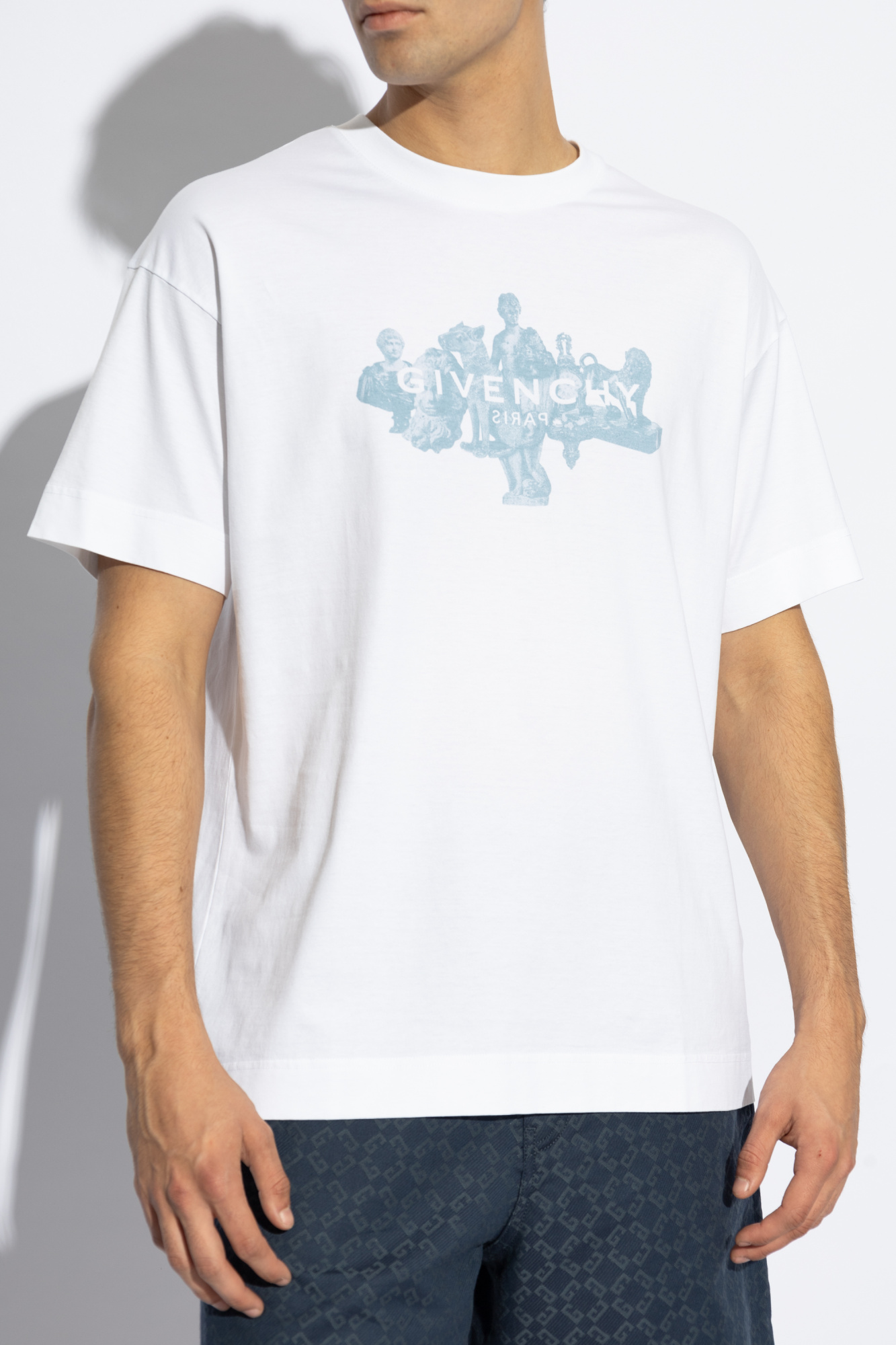 Tシャツ・カットソー GIVENCHY WHITE COTTON T-SHIRT 17546810_54353642_600.jpg
